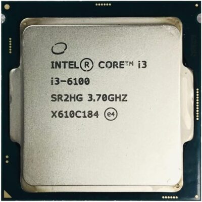 Intel Core i3 6100 Dual-Core 3.7 GHz 6th Gen Processor | BX80662I36100