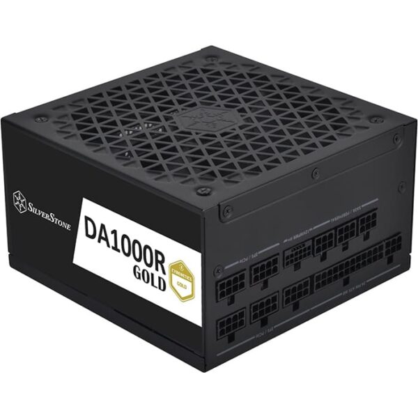 Silverstone DA1000R Fully Modular ATX Power Supply, Cybenetics Gold, 1000W Max Output Power, Gen5 12VHPWR PCIe Connector, 135mm Silent FDB Fan, Active PFC, White | SST-DA1000R-GM-WWW - Image 3