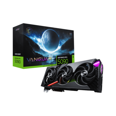 MSI GeForce RTX 5090 32GB GDDR7 VANGUARD SOC Graphics Card, DLSS 4 | 912-V530-027