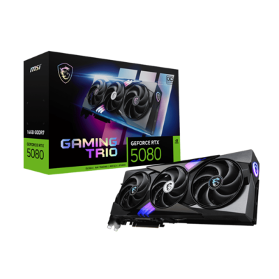 MSI GeForce RTX 5080 16GB GAMING TRIO OC, Graphics card | 912-V531-026