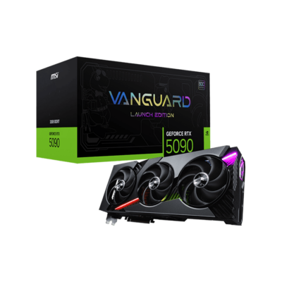 MSI GeForce RTX 5090 32GB GDDR7 VANGUARD SOC Launch Edition Graphics Card, DLSS 4 | 912-V530-013