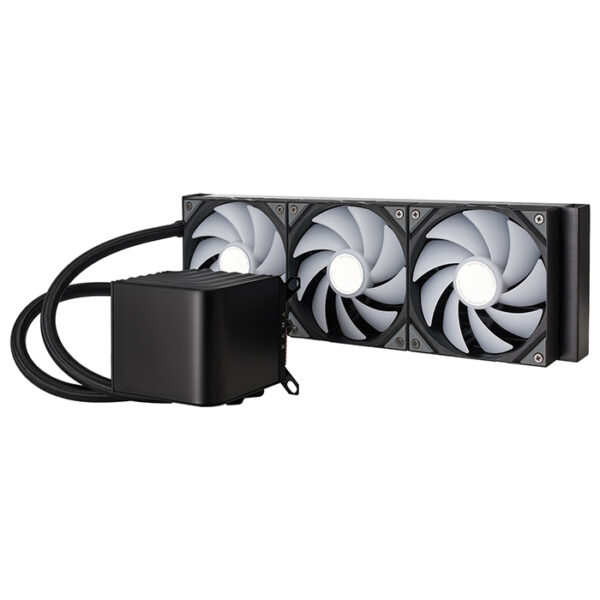 TRYX Panorama ARGB 360 L-shaped AMOLED Screen Liquid Cooler, Black | L-P360A-AS3M-G0K - Image 2