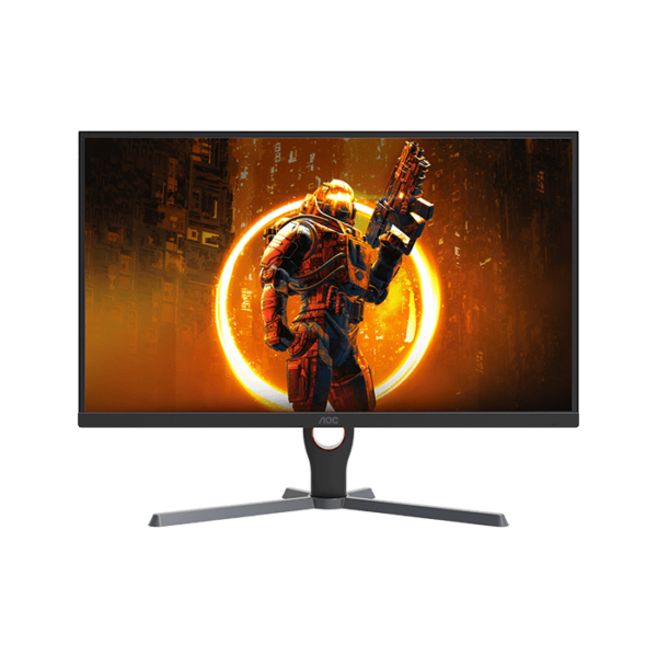 AOC 24G11E Gaming Monitor, 24" FHD IPS Display, 180Hz Refresh Rate, 0.5ms (MPRT) Response Time, 16.7m Display Colors, AdaptiveSync Technology, 3-Sided Frameless, Black | 24G11E