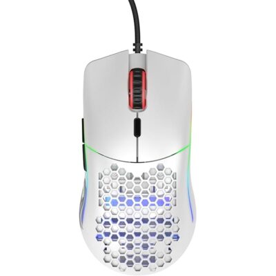 Glorious Gaming Mouse  GO-White, DPI Indicator, Pixart 3360 Sensor, Matte White | GO-White