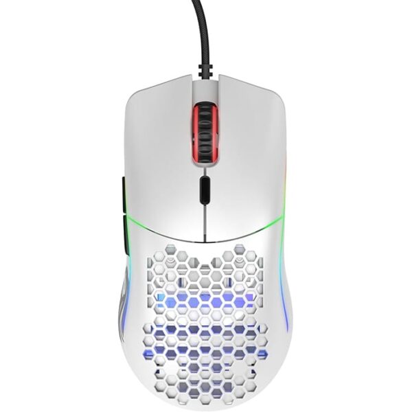 Glorious Gaming Mouse  GO-White, DPI Indicator, Pixart 3360 Sensor, Matte White | GO-White
