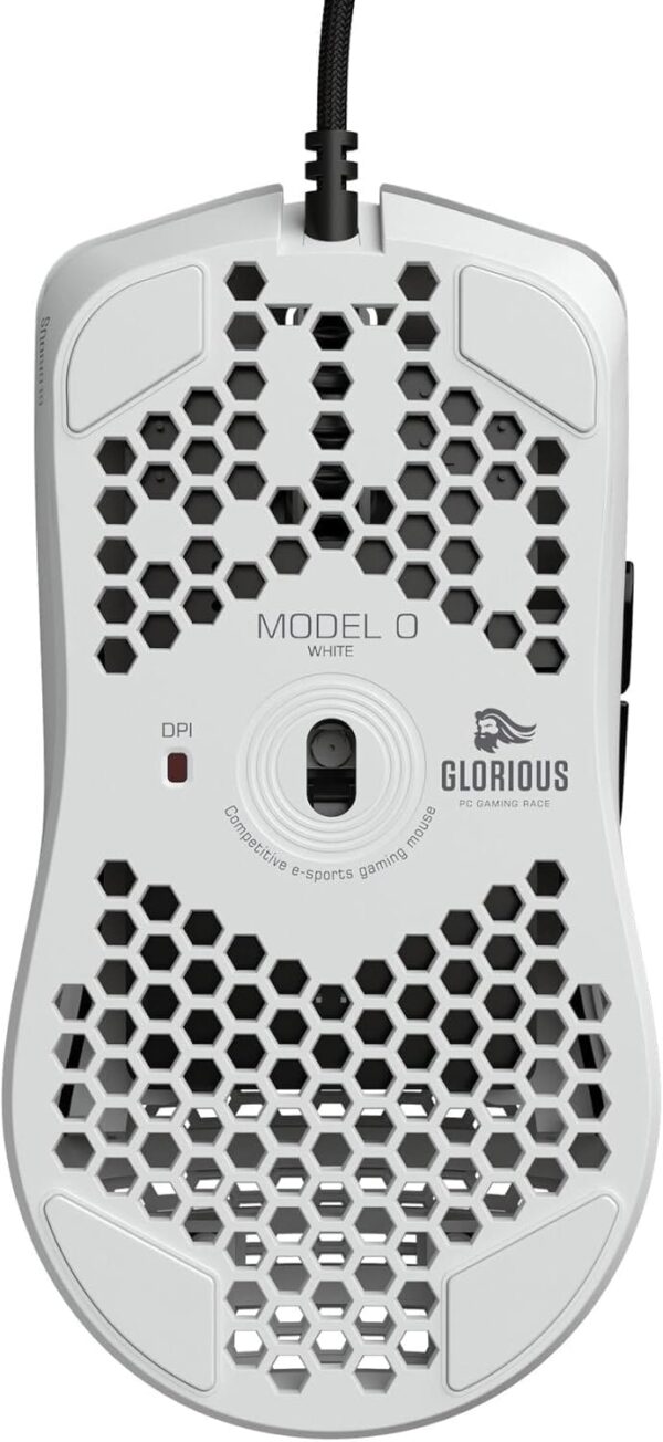 Glorious Gaming Mouse  GO-White, DPI Indicator, Pixart 3360 Sensor, Matte White | GO-White - Image 5