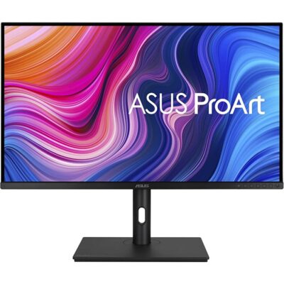 Asus ProArt Display PA329CV Professional Monitor, 32″ IPS Display, 4K UHD Resolution, 60Hz Refresh Rate, 5ms (GtG) Response Time, Adaptive-Sync Technology, 1073.7m Color Display, Black | PA329CV