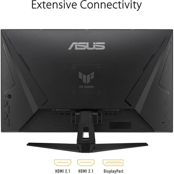 ASUS TUF Gaming VG32UQA1A Gaming Monitor, 32 inch (31.5 inch viewable) 4K (3840 x 2160), Overclock to 160Hz (above 144Hz), ELMB Sync, Freesync Premium, 1ms (MPRT), Variable Overdrive, 120% sRGB, DisplayHDR 400 - Image 4
