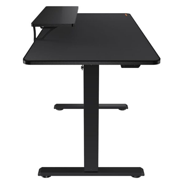 Cougar E-STAR 140 Gaming Desk, Full Desk Mouse Pad, Removable Monitor Stand, Shields for Transmission Shaft & Motor, Cable Tray for Easy Management, Headset Hook, Black | 3MSTA3WB.0001 - Image 4
