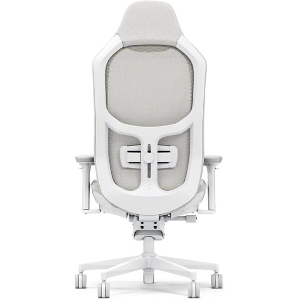 Fractal Refine Gaming Chair, Nylon Reinforced Mesh Fabric Cover, Synchro-Tilt Mechanism, Hubless 65mm with Soft PU Casters, Adjustable Lumbar Support, Class 4 Gas Piston, Mesh Light | FD-CH-RE1M-02 - Image 3