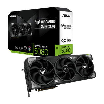 ASUS TUF Gaming GeForce RTX 5080 16GB GDDR7 OC Edition Graphics card | 90YV0M30-M0NA00