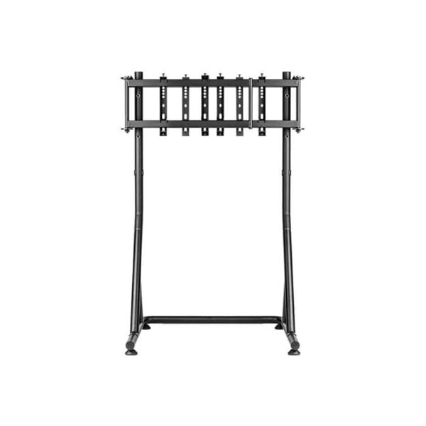 Thermaltake Triple Racing Monitor Stand, 32" to 55" Screen Sizes, Triple Support 32" Monitor Only, 50kg Max Weight Support, Bracket Arm THK 1.5mm Cold-Rolled Sheet, Black | GEA-RMS-TMSBLK-01 - Image 3