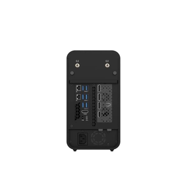 Zotac Magnus One ERP74070 Barebone Mini PC, Intel Core i7-13700 5.2GHz Processor, No Storage & Memory, GeForce RTX 4070 12GB GPU, Wi-Fi 6 AX1650, Bluetooth 5.2, Black | ZBOX-ERP74070C-BE - Image 4