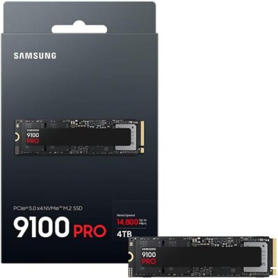 SAMSUNG 9100 PRO 4TB M.2 NVME SSD | MZ-VAP4T0B/AM