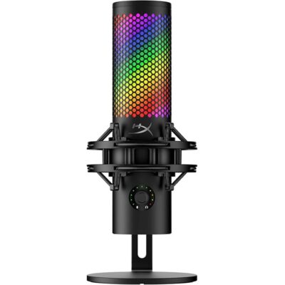 HYPERX QUADCAST 2 USB RGB MICROPHONE-BLACK | 9A273AA