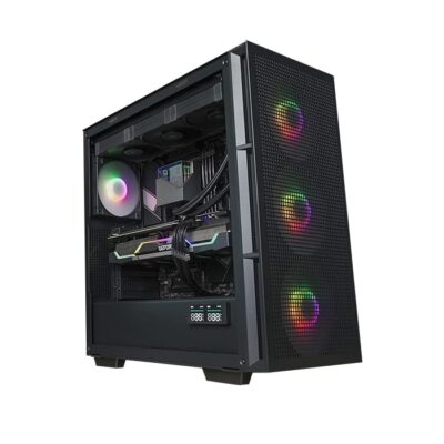 InfinityCraft Core PC(AMD RYZEN 7 9800X 3D, 64GB 2X32 6000MHZ DDR5, Nvidia GeForce RTX5070Ti 16GB)