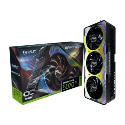 PALIT RTX5070TI GAMEROCK 16GB OC Graphics Card | NE7507TH19T2-GB2030G