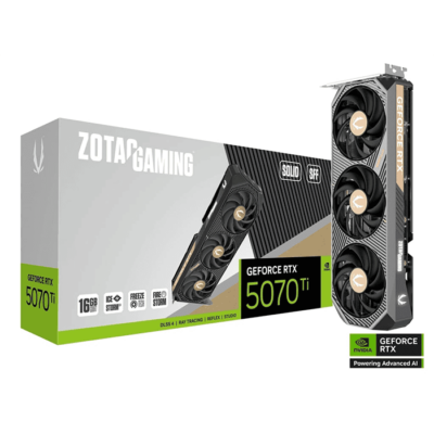 ZOTAC GAMING GeForce RTX 5070 Ti 16GB SOLID SFF Graphics card | ZT-B50710D3-10P