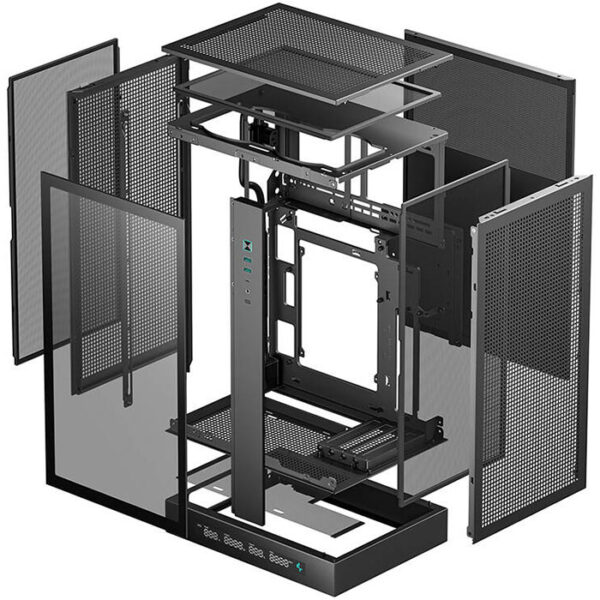 DEEPCOOL CH270 DIGITAL MICRO ATX CASE,BLACK | R-CH270-BKNDM0-G-1 - Image 2