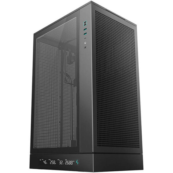DEEPCOOL CH270 DIGITAL MICRO ATX CASE,BLACK | R-CH270-BKNDM0-G-1