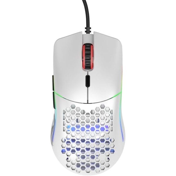 GLORIOUS MODEL O MINUS MATTE 58G GAMING MOUSE-WHITE | GOM-WHITE - Image 2