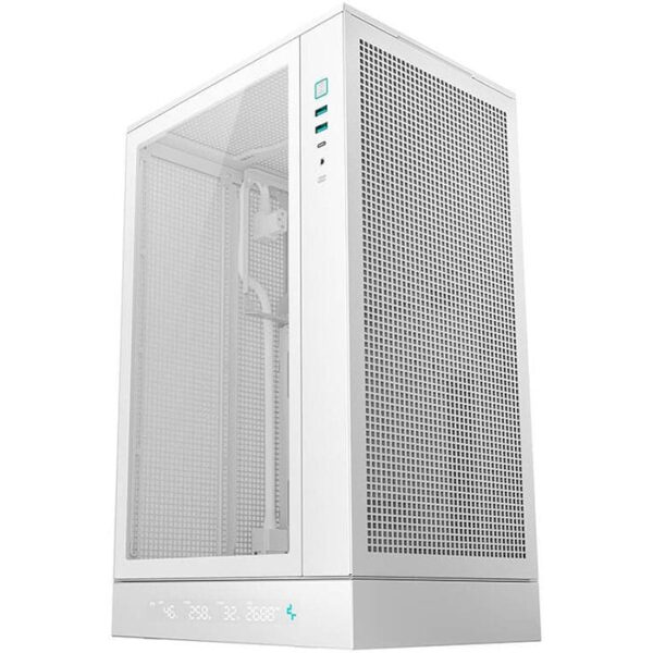 DEEPCOOL CH270 DIGITAL MICRO ATX CASE,WHITE | R-CH270-WHNDM0-G-1