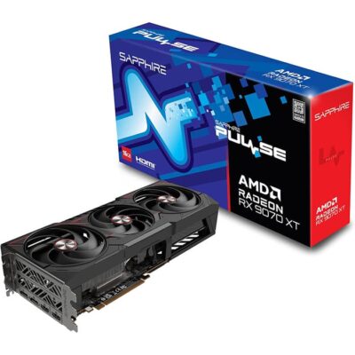 SAPPHIRE PULSE AMD RADEON RX 9070XT GAMING 16GB GDDR6 Graphic Card | S88-1E490-100SA