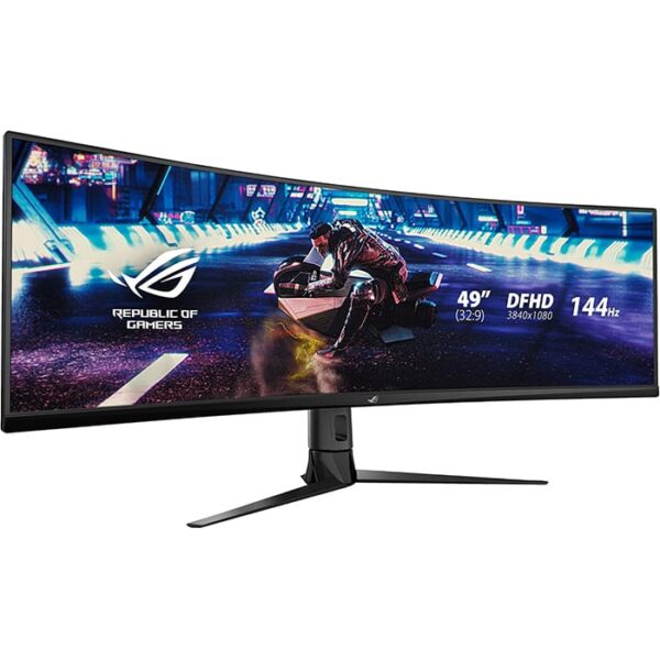 ROG Strix XG49VQ Super Ultra-Wide HD,49-inch 32:9 (3840 x 1080), 144Hz, FreeSync 2 HDR, DisplayHDR 400, DCI-P3: 90%, Shadow Boost Gaming Monitor | 90LM04H0-B01170 - Image 4