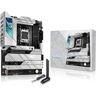 ASUS ROG Strix X670E-A Gaming WIFI ATX Motherboard, AMD X670 Chipset, AM5 Socket, 4 x 2-Channel DDR5 128GB Max, Wi-Fi 6E, 4x M.2 Slot, Intel 2.5 Gb Ethernet, 1xPCIe 5.0, 1xHDMI/DP /90MB1BM0-M0AAY0