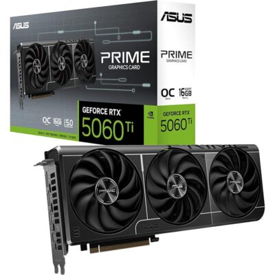ASUS PRIME RTX5060TI 16GB OC Graphic Card | 90YV0MH2-M0NA00