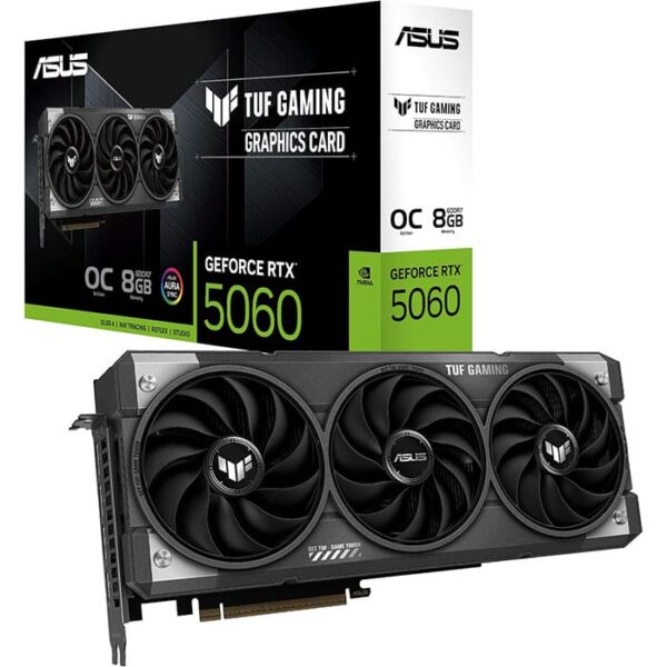 ASUS TUF RTX5060 8GB OC  Graphics Card | 90YV0N00-M0NA00