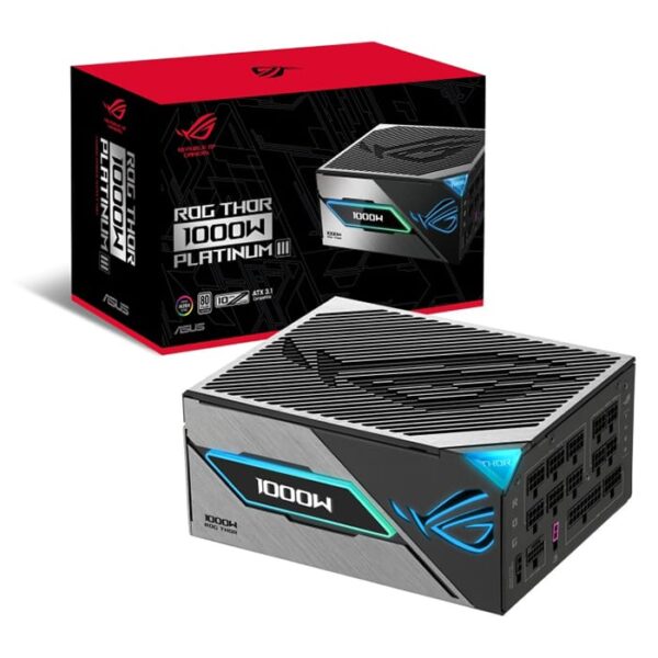 ASUS ROG THOR 1000W PLATINUM III POWER SUPPLY | 90YE00V3-B0NA00