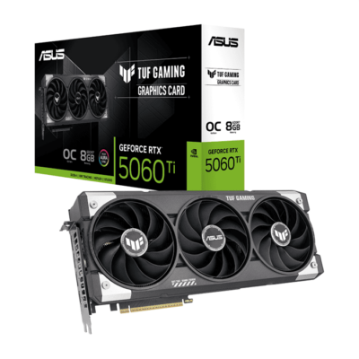 ASUS TUF RTX5060TI 8GB OC Graphics Card | 90YV0MR0-M0NA00