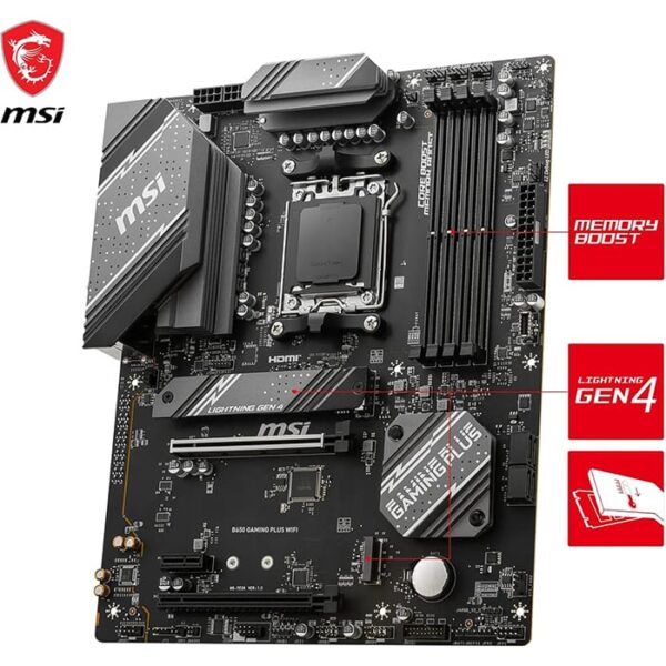 MSI B650 PLUS GAMING WIFI D5 Motherboards | 911-7E26-033 - Image 3
