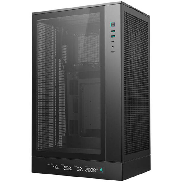 DEEPCOOL CH270 DIGITAL MICRO ATX CASE,BLACK | R-CH270-BKNDM0-G-1 - Image 4
