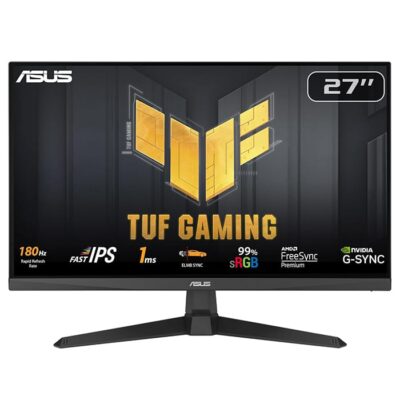 ASUS TUF Gaming VG279Q3A 27-inch FHD IPS 1ms 180Hz Gaming Monitor | 90LM0990-B01170