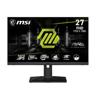 MSI 275F 27” FHD IPS 0.5MS CURVED 180Hz GAMING MONITOR-Black | 9S6-3CE21M-009