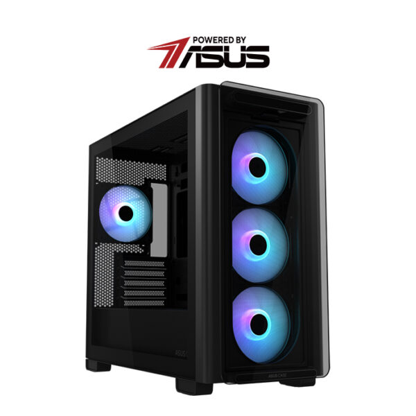 Budget Gaming PC Powered by ASUS (i5-14400F, RTX 5060 8GB OC, 1TB M.2 NVMe SSD 6000MB/s, 32GB(2*32) DDR4 RAM)